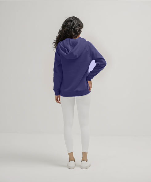 Women's Basic Zipper Hoodie